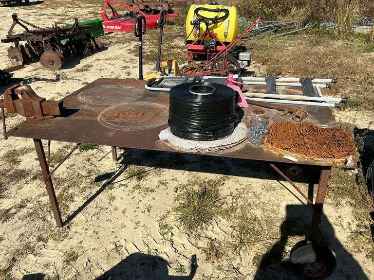 Welding Table on Wheels image
