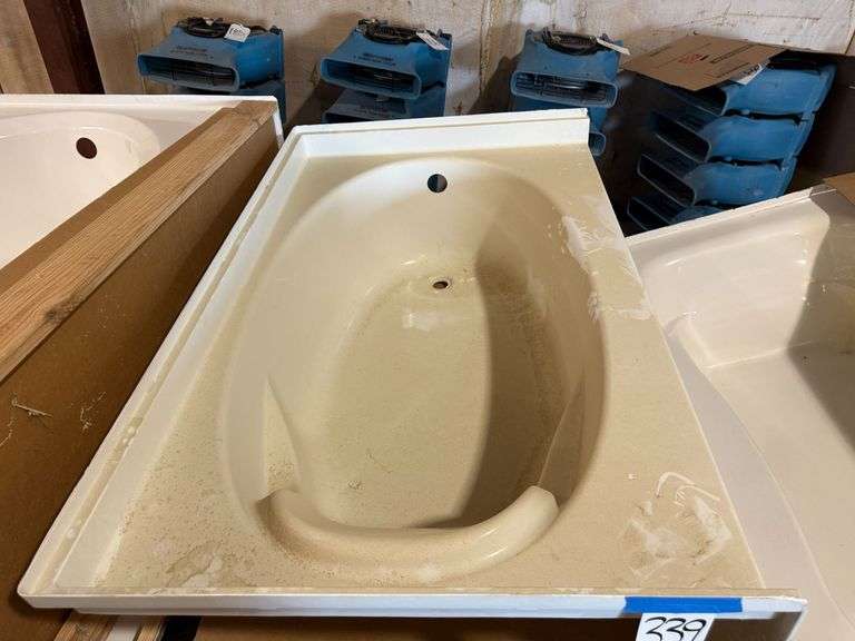 Two Fiberglass Bath Tubs image