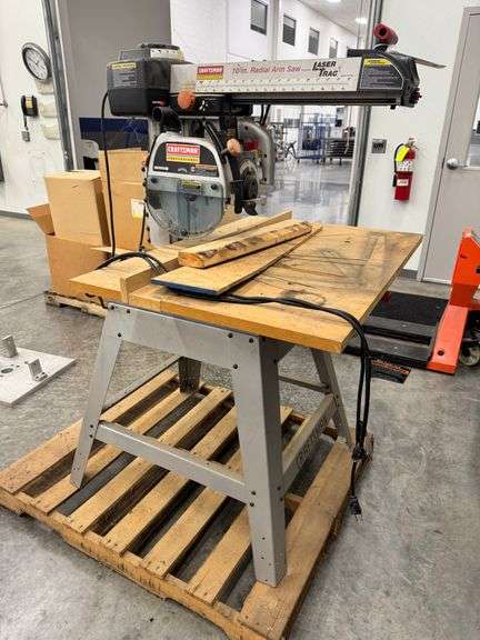 Craftsman Professional 10 inch Radial Arm Saw with Laser Trac image