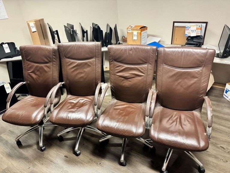 Four Office Chairs image