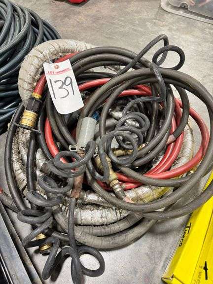 Grouping of Hose including Hydraulic Hose, Pneumatic Hose, Trailer Cable image