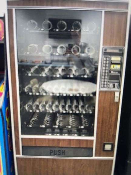 Snack Vending Machine with dollar bill changer image