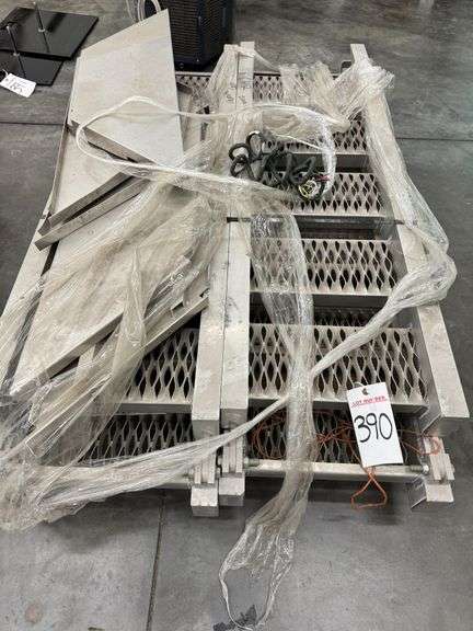 Two 10 Foot Angled Catwalk Sections (Hinged in middle with angled end) image