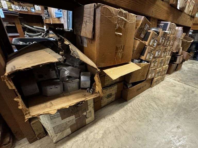 Large Grouping including Outlet Boxes, Switch Boxes and Supports by Steel City, RACO, and Pitt Line image