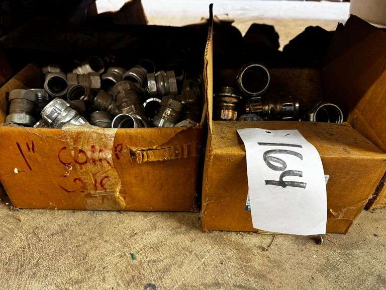 1-Inch Compression Connectors, Cat No. TK-1 – Open Boxes image