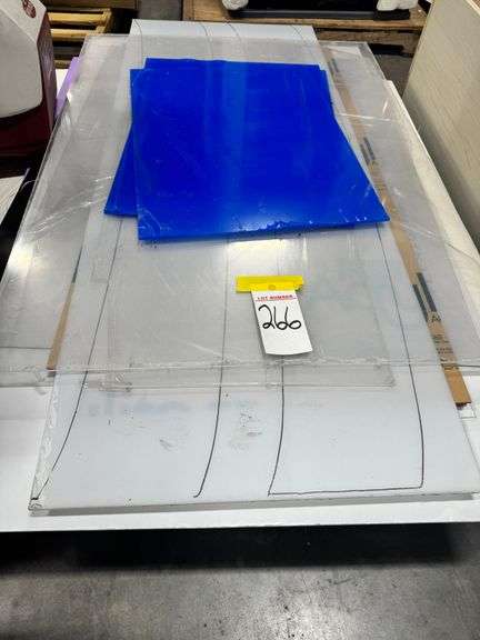 Plexiglass and Lexan Panels on Pallet image