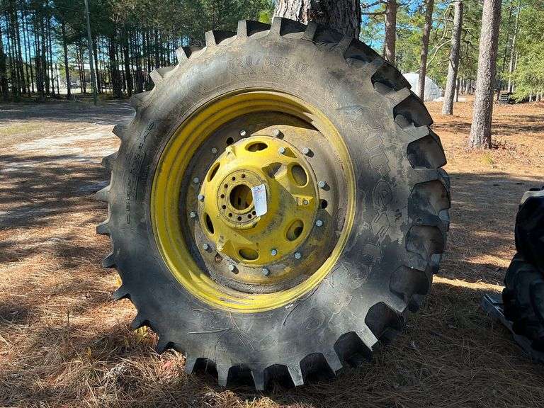 Set of 4 520/85R46 Tires and Wheels image