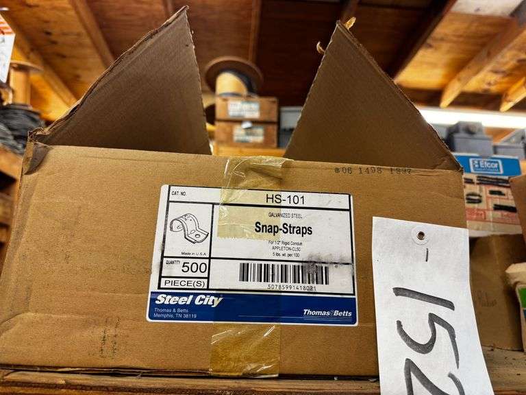 Case of HS-101 Snap-Straps by Steel City image