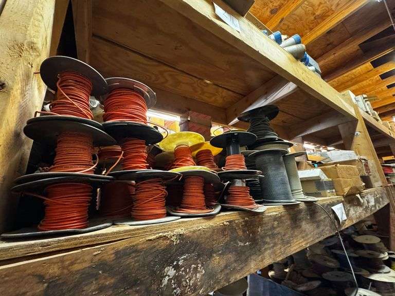 Spools of Electrical Wire, Panel Fillers, and Additional Hardware Supplies image