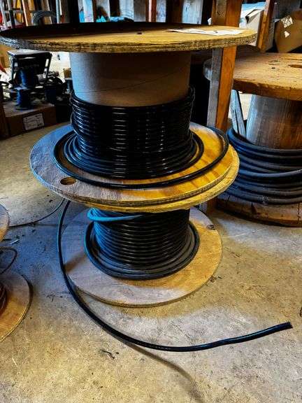 Grouping of Two Spools with Multi-Conductor Insulated Copper Cable image