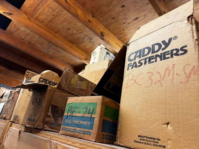 Electrical Components and Fasteners Including Cooper B-Line WB4SHZN, Caddy, and Belden Products image