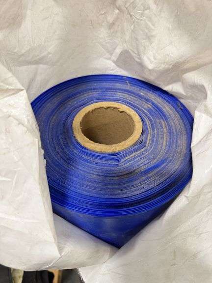 ULINE Blue Marine Shrink Film Roll 12 ft x 175 ft new in wrapper image