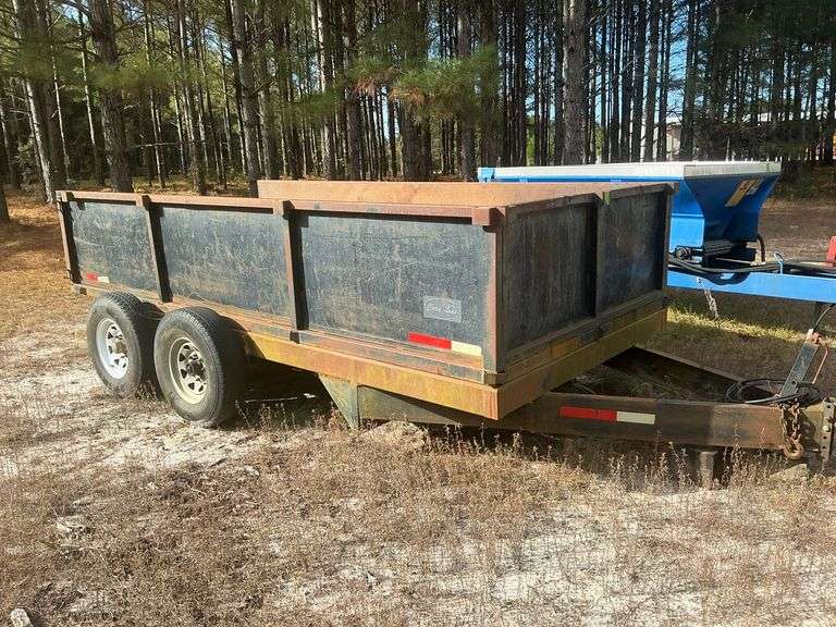 Caroline 8'x14’ Dump Trailer (NO TITLE, FARM USE ONLY) image