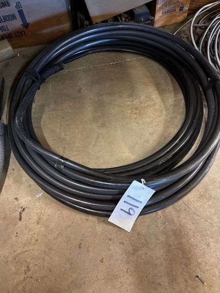 Large Coil of Black Cable image