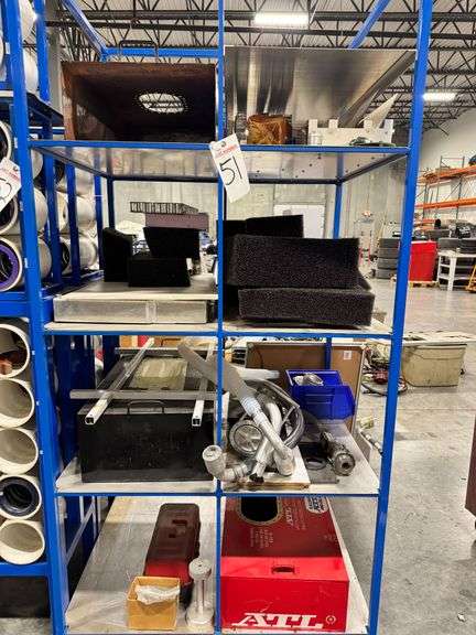 Fuel Cell Rack with Cutaway Fuel Cells, Fuel Cell Foam, Fueling Parts and Rack image