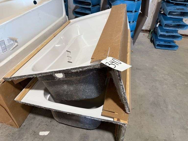 Two Fiberglass Bath Tubs image