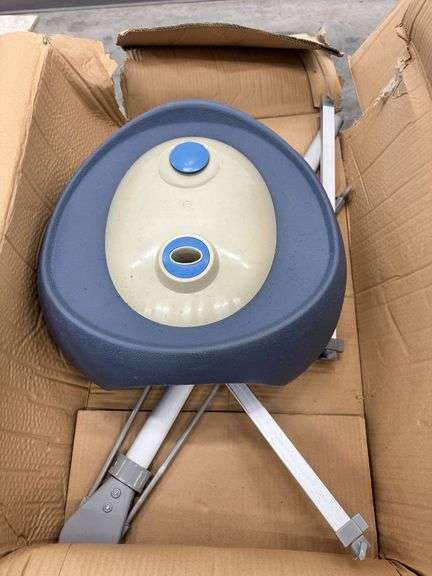 Group of Open Banner Stands with Bases image