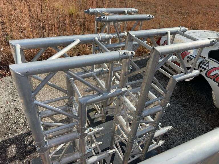 (3) DuraTruss Corner Connectors, Extension, and Base, and Straight Connector, Extension, and Base image