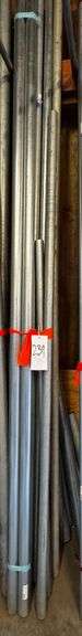 Grouping of Electrical Conduit by Omega, Model EMT, 1-1/2 in x 10 ft, Galvanized Steel image
