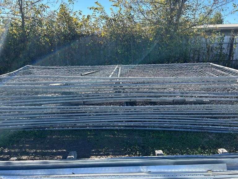 Twenty 14'x6' Fence Panels image