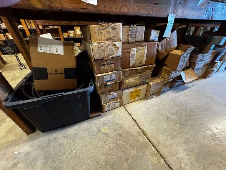 Electrical Components: Steel City Masonry Boxes and Emerson Cables image