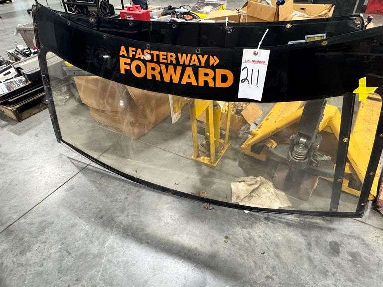 A Faster Way Forward Front Windscreen image