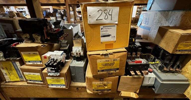 Square D Manual and Magnetic Starters and Fuji Electric Inverter image