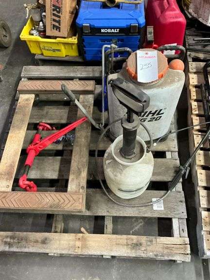 Two Sprayers, Dolley, Three Jack Stands image