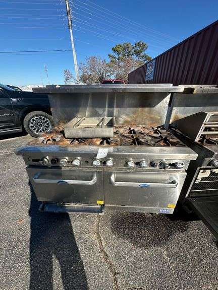 Cook Rite Stainless Steel Stove With 2 Ovens image