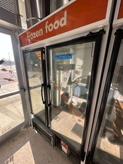 Master Bilt Two Door Display Freezer w/Shelves image