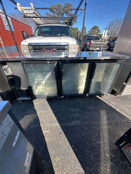 Entree Countertop Three Door Refrigerator image