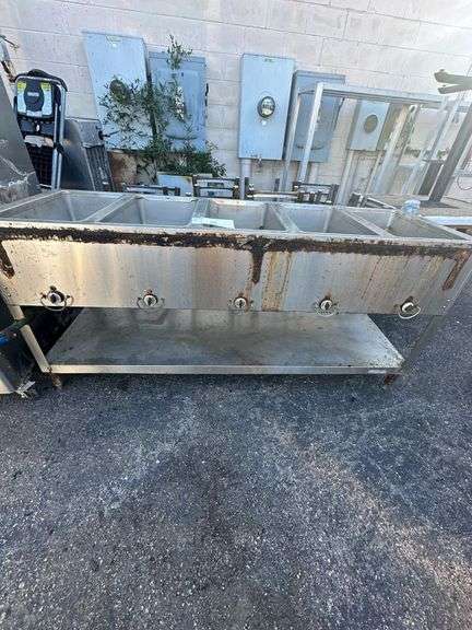 Stainless Steel Five Section Warmer image