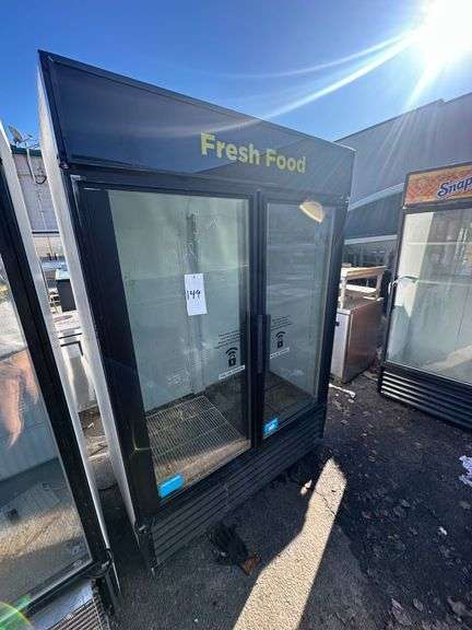 True Manufacturing Two Door Display Refrigerator image