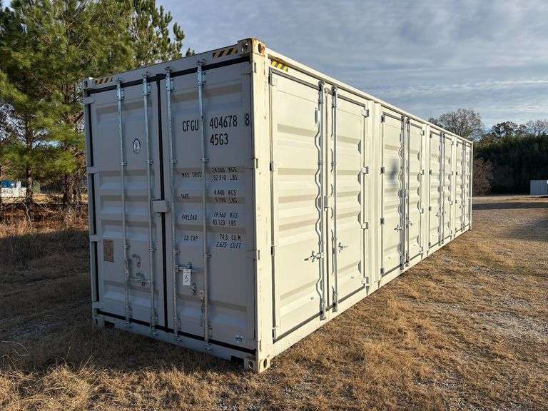 4-side-door 40' HQ Container image
