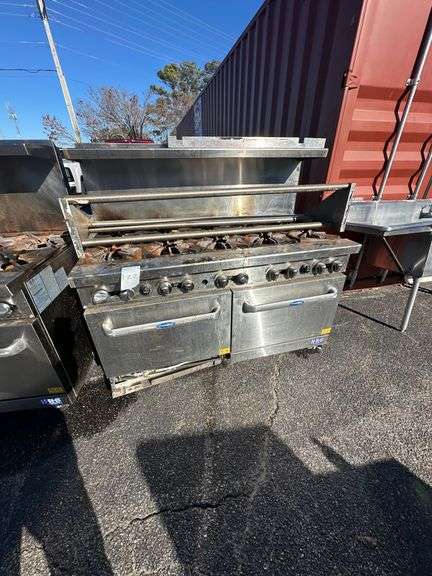 Cook Rite Stainless Steel Stove With 2 Ovens image