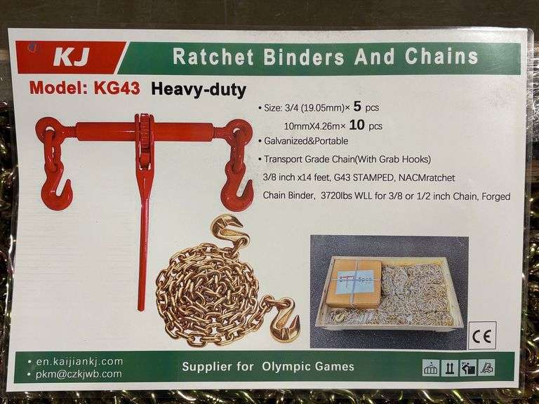 Ratchet Binders & Chains image