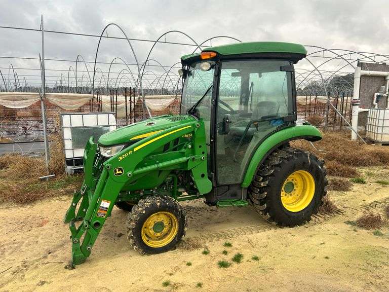 John Deere 3033R Cab Tractor with 320R Loader image
