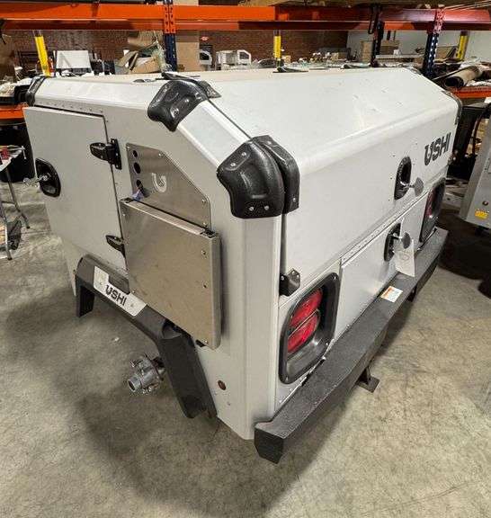 USHI Model 2 Enclosed Utility Trailer with Integrated Storage Buildout image