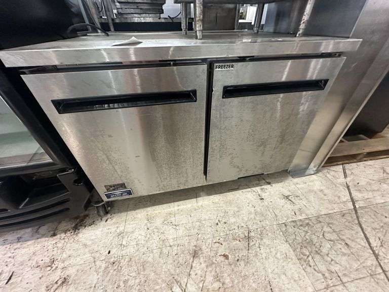 Arctic Air Stainless Steel Two Door Freezer image