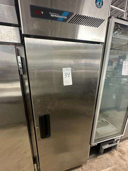 Hoshizaki Safe Temp Stainless Steel Refrigerator w/Shelves image