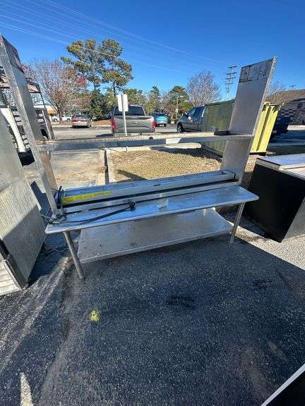 Stainless Steel Prep Table image
