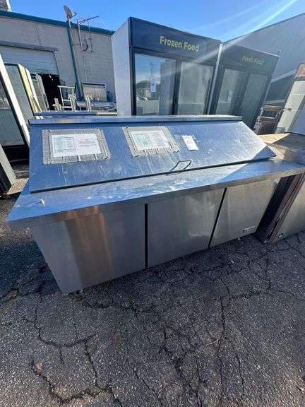 Motak Stainless Steel Prep Table With Refrigerator Storage image