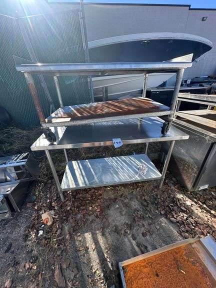 Stainless Steel Prep Tables image