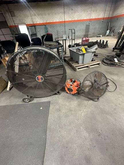 Standard Warehouse Fan and Small Fans