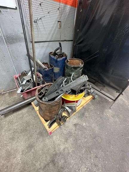 Scrap Metal Located around the property