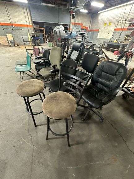 Assorted Chairs and Stools