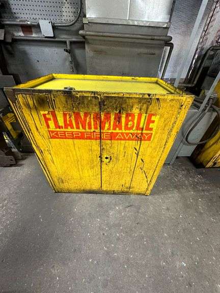(2x) Flammable Cabinets