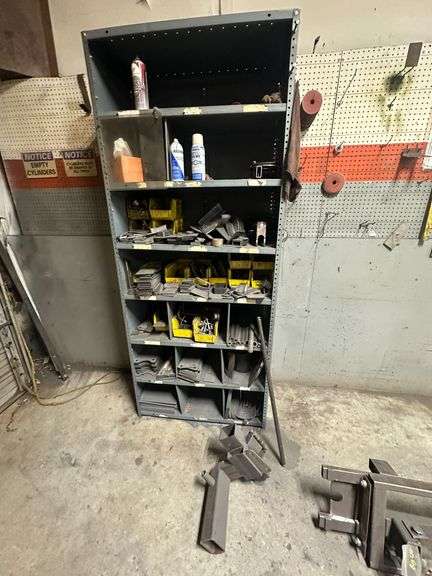 Metal Shelf  and Table