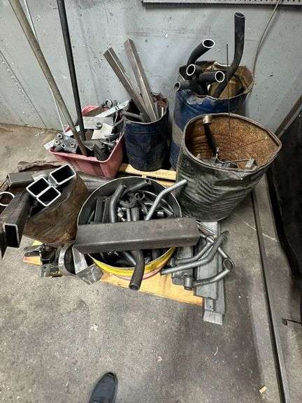 Scrap Metal Located around the property
