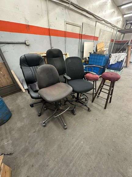 Assorted Chairs and Stools